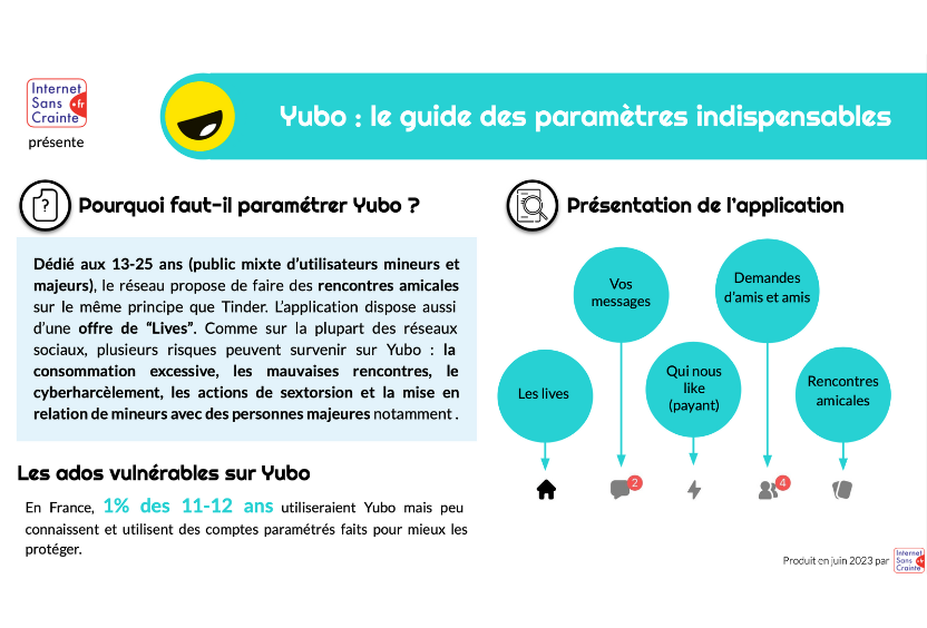 Yubo : le guide des paramètres indispensables